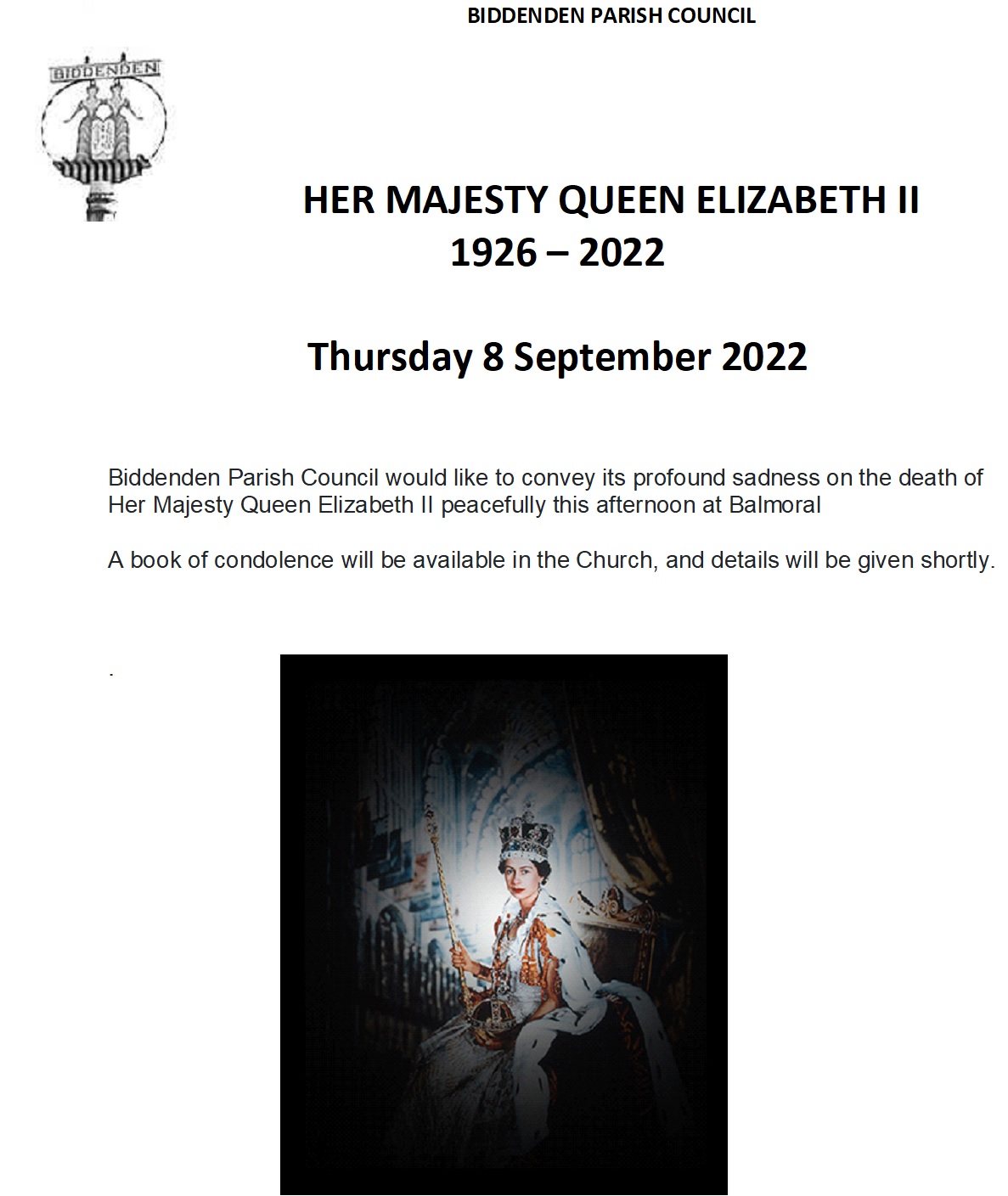HER MAJESTY QUEEN ELIZABETH II - 1926 - 2022